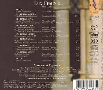 Montserrat Figueras - Lux Feminæ 900-1600 (2006) (Repost)