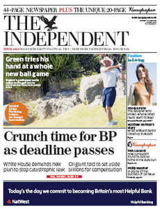 The Independent UK June 14 2010