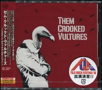 Them Crooked Vultures - Them Crooked Vultures (2010) 2CD Japanese Limited Edition