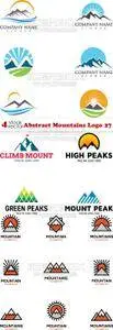 Vectors - Abstract Mountains Logo 27