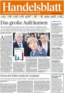Handelsblatt vom Mittwoch/Donnerstag, 28./29. Mai 2014