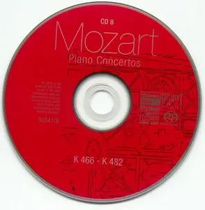 W.A. Mozart - Piano Concertos (Derek Han) [2005] [11 CDs] (Redbook Layer Hybrid SACD rip)