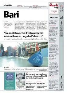 la Repubblica Bari - 21 Dicembre 2017
