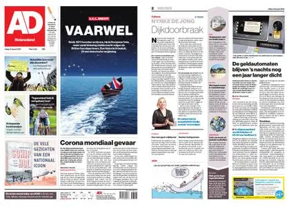 Algemeen Dagblad - Rivierenland – 31 januari 2020