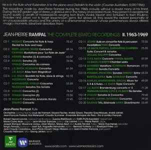 Jean-Pierre Rampal - Complete Erato Recordings Vol. II (1963-1969) [20 CD Box Set] (2015)