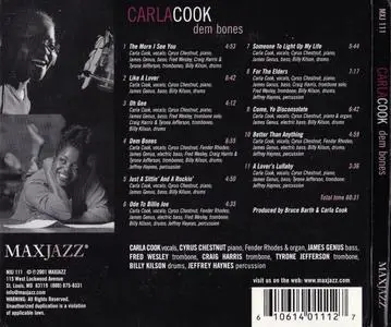 Carla Cook - Dem Bones (2001) {MAXJAZZ}