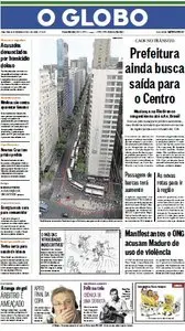 O Globo  - 18 de fevereiro de 2014 - Terça