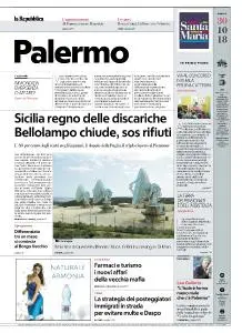 la Repubblica Palermo - 30 Ottobre 2018