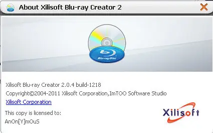 Xilisoft Blu-ray Creator v2.0.4 Build-1218 Multilanguage