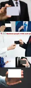 Photos - Business people with card 45