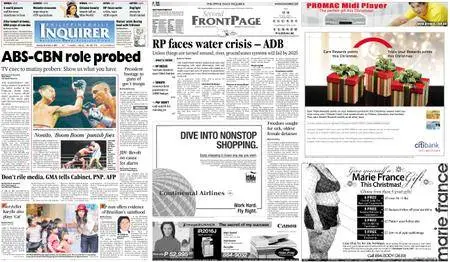 Philippine Daily Inquirer – December 03, 2007