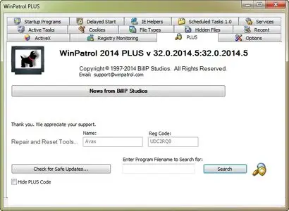 WinPatrol PLUS 32.0.2014.5