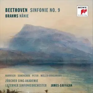 James Gaffigan - Beethoven: Symphony No. 9 & Brahms: Nänie (2019) [Official Digital Download 24/96]