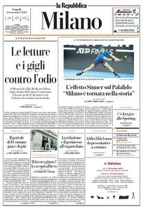 la Repubblica Milano - 11 Novembre 2019