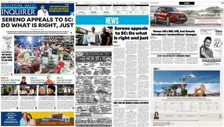 Philippine Daily Inquirer – May 31, 2018