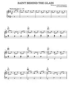 Saint Behind The Glass - Los Lobos (España) (Piano-Vocal-Guitar)