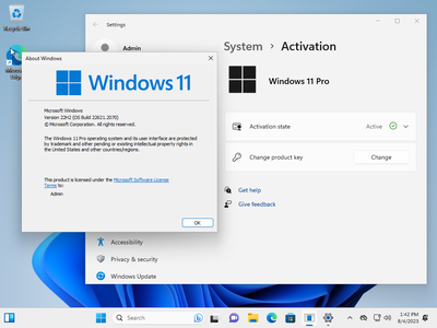 Windows 11 Pro 22H2 Build 22621.2070 (No TPM Required) With Office 2021 Pro Plus Multilingual Preactivated
