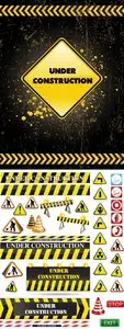 Stock Vector - Under Construction