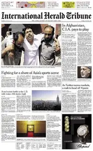 International Herald Tribune Asia from Tuesday/Wednesday, 30./01. April/May 2013