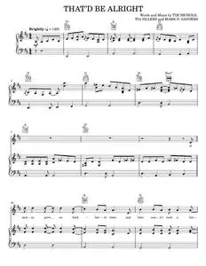 That'd Be Alright - Alan Jackson, David Kersh (Piano-Vocal-Guitar)