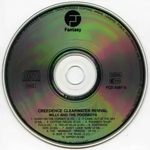 Creedence Clearwater Revival - Willy And The Poorboys [FCD 8397-2] (1969)