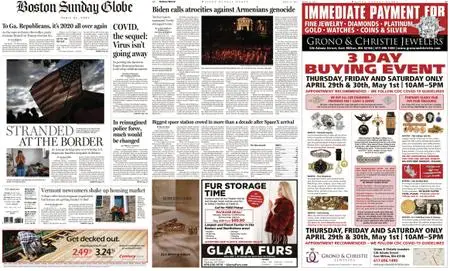 The Boston Globe – April 25, 2021