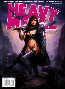 Heavy Metal Comics Magazine  July