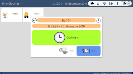 JYL Time Clock 1.75 Multilingual