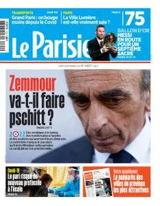 Le Parisien du Lundi 29 Novembre 2021