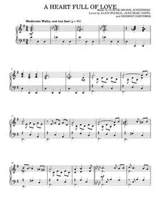 A Heart Full Of Love - Les Miserables Musical, Susan Boyle (Piano Solo)