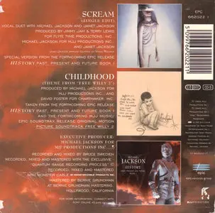 Michael jackson  - Scream [Promo Maxi CD AEK 7123] (1995)