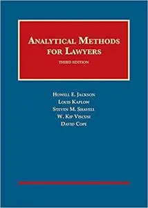 Analytical Methods for Lawyers  Ed 3