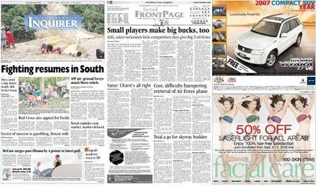 Philippine Daily Inquirer – September 09, 2008