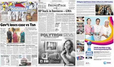 Philippine Daily Inquirer – December 08, 2007