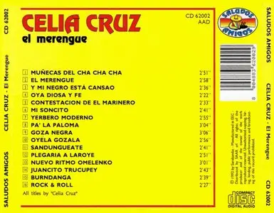 Celia Cruz – El Merengue (1992)