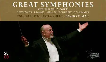 David Zinman - Great Symphonies. The Zurich Years 1995-2014: Box Set 50CDs (2014)