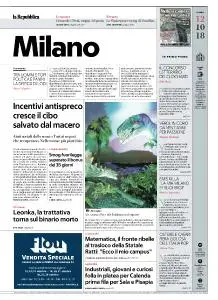 la Repubblica Milano - 12 Ottobre 2018