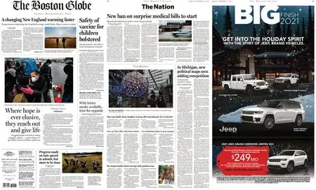 The Boston Globe – December 31, 2021