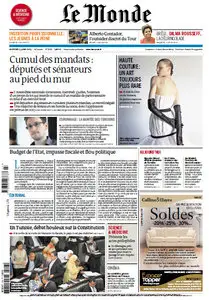 Le Monde - Mercredi 3 Juillet 2013
