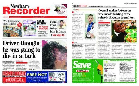 Newham Recorder – July 19, 2017