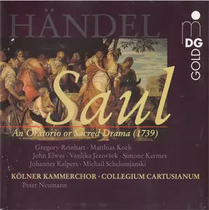 George Frideric Handel - Collegium Cartusianum - Saul [HWV 53] (1998, MDG "Gold" # 332 0801-2) [RE-UP]