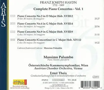 Massimo Palumbo - Haydn: Complete Piano Concertos, Vol.1 (2003)
