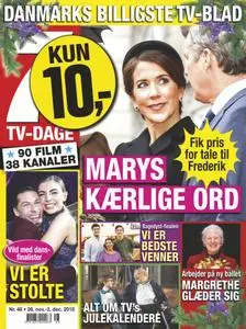 7 TV-Dage – 26. november 2018