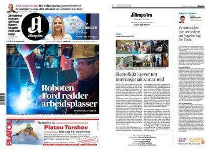 Aftenposten – 15. november 2017
