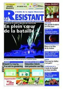 Le Journal Le Résistant - 28 juillet 2018