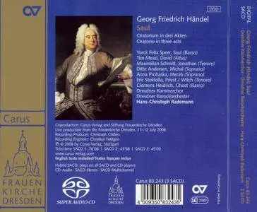 Hans-Christoph Rademann – Handel: Saul (2008)