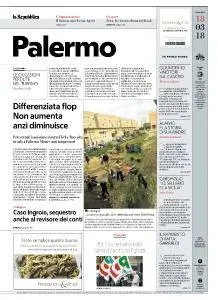 la Repubblica Palermo - 18 Marzo 2018