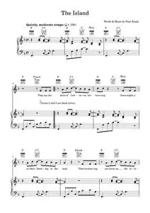 The island - Paul Brady (Piano-Vocal-Guitar (Piano Accompaniment))