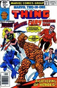 Marvel Two-In-One v1 051 Beast  Ms Marvel  Nick Fury  Wonder Man 1979