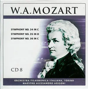 W.A.Mozart - 46 Symphonies (Alessandro Arigoni) CD8 of 10
